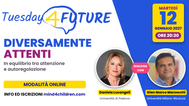 Diversamente attenti: in equilibrio tra attenzione e autoregolazione – con Gian Marco Marzocchi